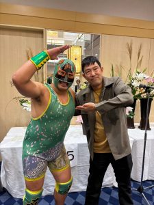 愛媛プロレスの石鎚山太郎